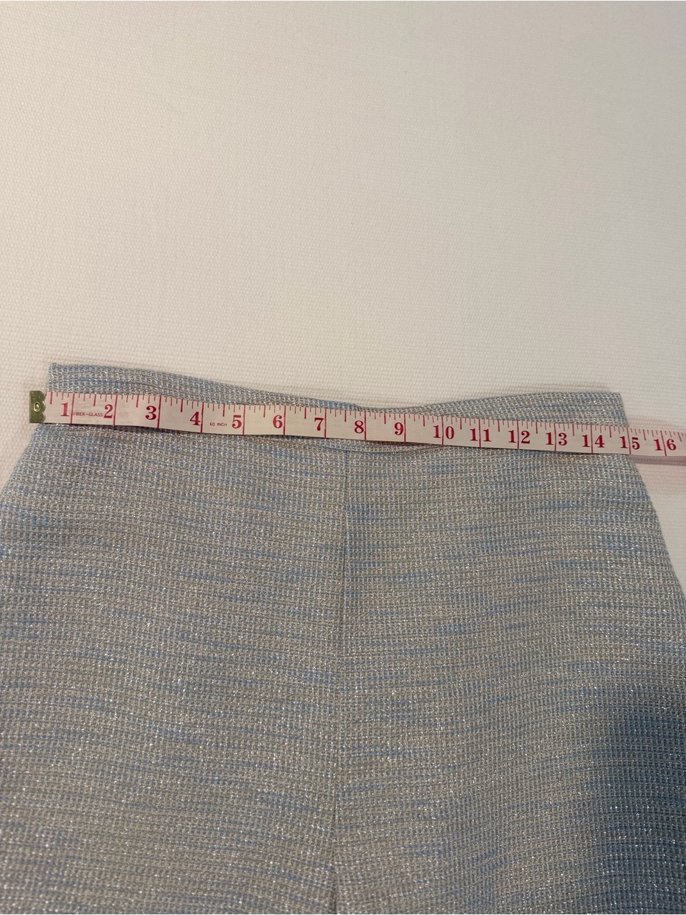 Lavender Brown Silver-Blue Textured Lined Women’s Shorts Size M NWOT - Picture 4 of 8